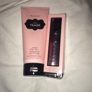 Vs Tease lotion and rollerball NWT